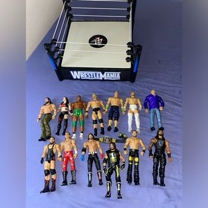WWE action figures lot